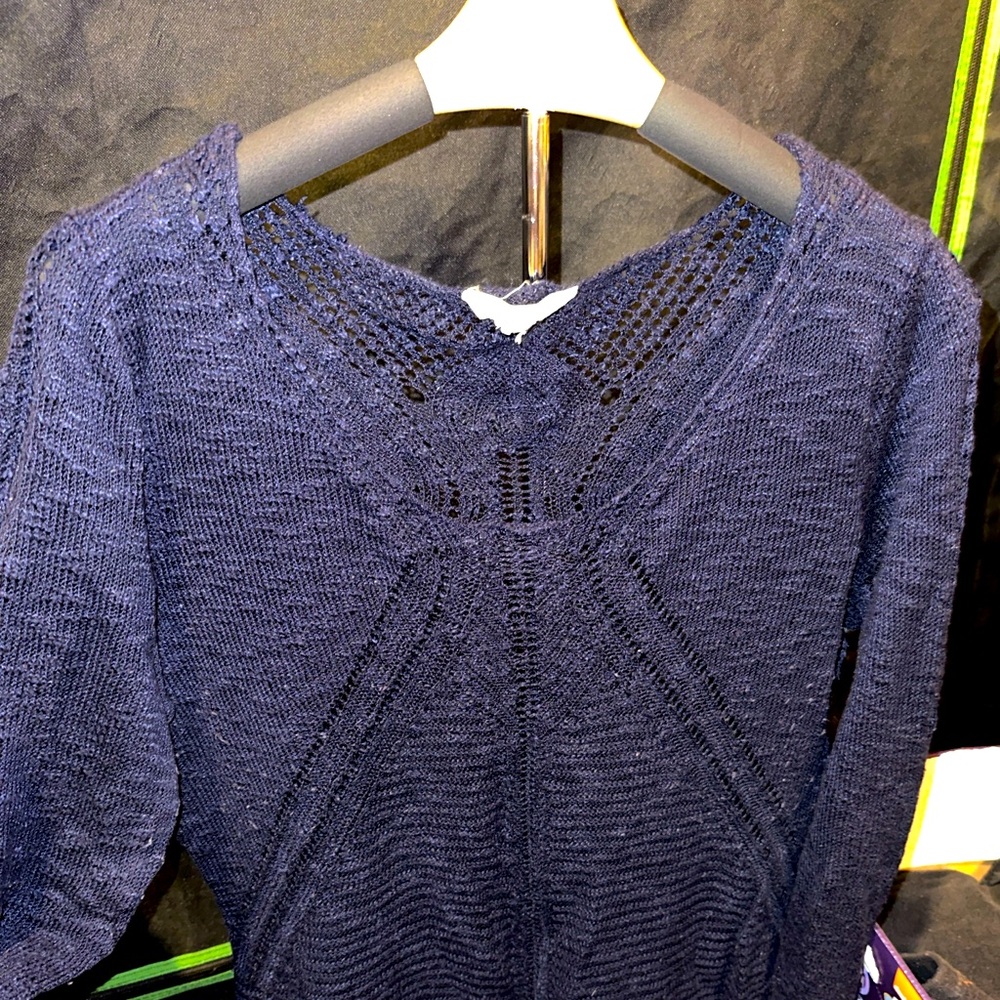 Blue sweater